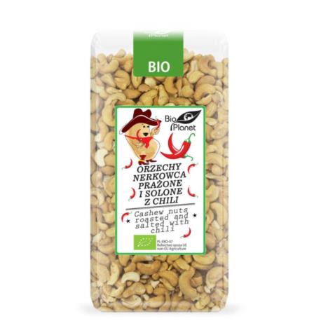 ORZECHY NERKOWCA PRAŻONE I SOLONE Z CHIL I BIO 350 g - BIO PLANET