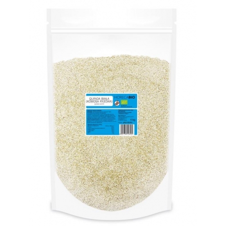 QUINOA BIAŁA (KOMOSA RYŻOWA) BEZGLUTENOW A BIO 4 kg - HORECA