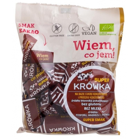 KRÓWKI KAKAOWE BEZGLUTENOWE BIO 150 g -  SUPER KRÓWKA