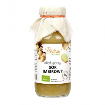 SOK IMBIROWY BIO 330 ml - BATOM