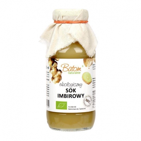 SOK IMBIROWY BIO 330 ml - BATOM