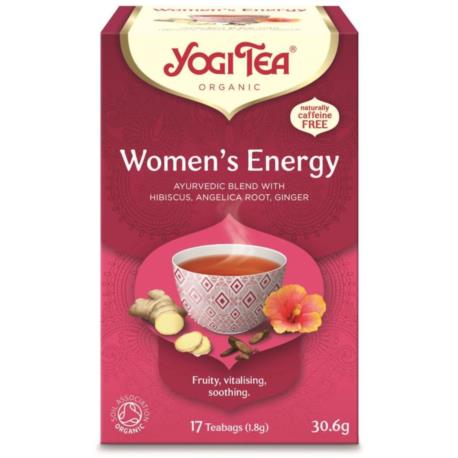 HERBATKA DLA KOBIET - ENERGIA (WOMEN S E NERGY) BIO (17 x 1,8 g) 30,6 g - YOGI TE