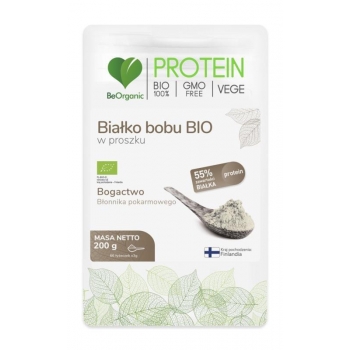 BIAŁKO BOBU W PROSZKU BEZGLUTENOWE BIO 2 00 g - ECOBLIK