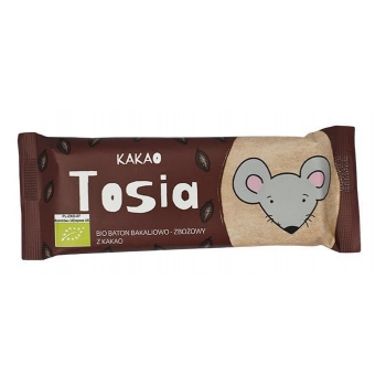 BATON BAKALIOWO-ZBOŻOWY Z KAKAO BIO 37 g  - HELPA
