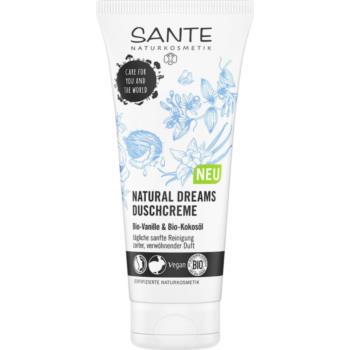 KREM POD PRYSZNIC NATURAL DREAMS WANILIA  I OLEJEK KOKOSOWY ECO 200 ml - SANTE