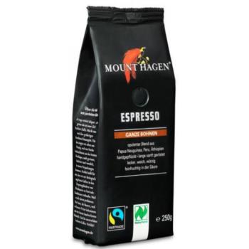 KAWA ZIARNISTA ARABICA 100% ESPRESSO FAI R TRADE BIO 250 g - MOUNT HAGEN