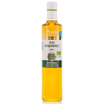 OLEJ Z ZARODKÓW RZEPAKU UNIWERSALNY TŁOC ZONY NA ZIMNO BIO 500 ml - OLANDIA