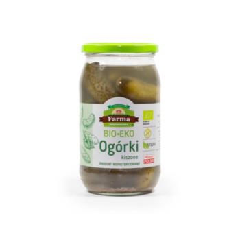 OGÓRKI KISZONE BEZGLUTENOWE BIO 700 g (4 00 g) - FARMA ŚWIĘTOKRZYSKA