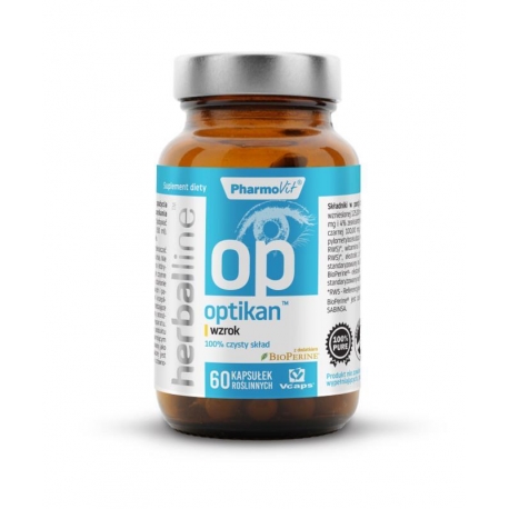 OPTIKAN 60 KAPSUŁEK 32,4 g - PHARMOVIT ( HERBALLINE)