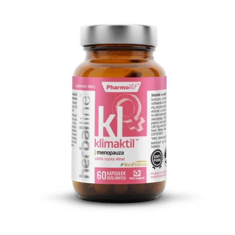 KLIMAKTIL 60 KAPSUŁEK 27,16 g - PHARMOVI T (HERBALLINE)