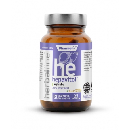 HEPAVITOL 60 KAPSUŁEK 28,3 g - PHARMOVIT  (HERBALLINE)