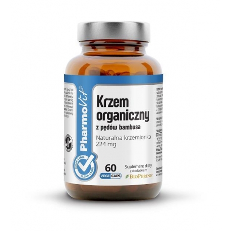 KRZEM 60 KAPSUŁEK 25,29 g - PHARMOVIT (C LEAN LABEL)