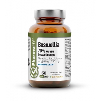 BOSWELLIA 60 KAPSUŁEK 33,09 g - PHARMOVI T (CLEAN LABEL)