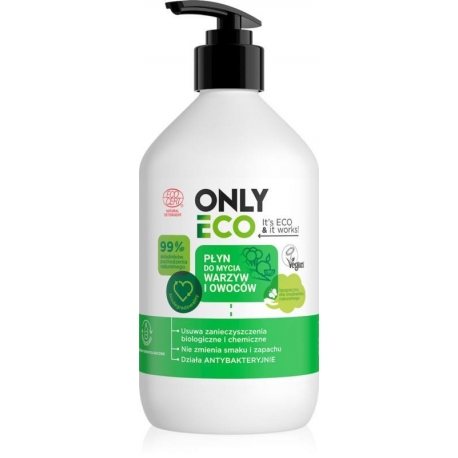 PŁYN DO MYCIA OWOCÓW I WARZYW ECO 500 ml  - ONLY ECO