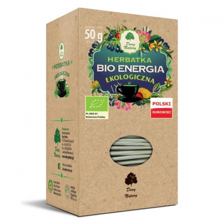 HERBATKA ENERGIA BIO (25 x 2 g) - DARY N ATURY