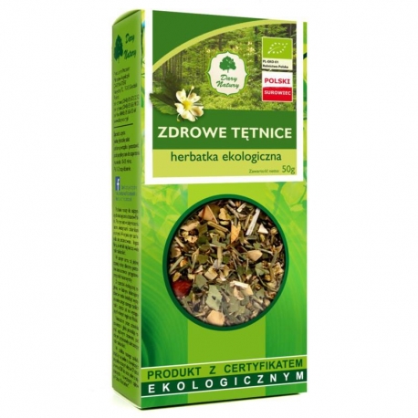 HERBATKA ZDROWE TĘTNICE BIO 50 g - DARY  NATURY