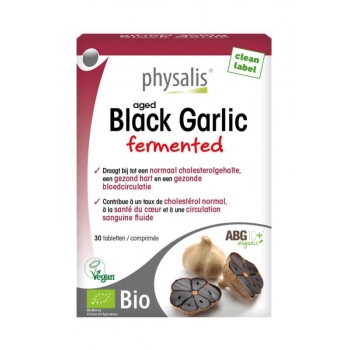 CZARNY CZOSNEK FERMENTOWANY BIO 30 TABLE TEK 28,4 g - PHYSALIS