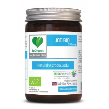 JOD BIO 100 TABLETEK (150 mcg) - BE ORGA NIC