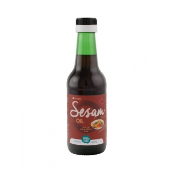 OLEJ SEZAMOWY (Z PRAŻONYCH NASION) BEZGL UTENOWY BIO 250 ml - TERRASANA