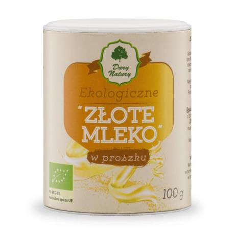 MIESZANKA PRZYPRAW "ZŁOTE MLEKO" BIO 100  g - DARY NATURY