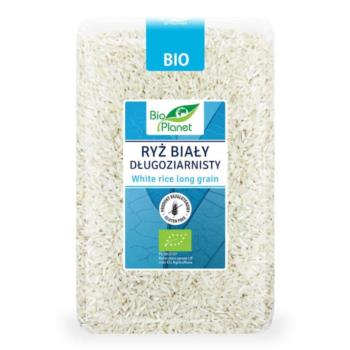 RYŻ BIAŁY DŁUGOZIARNISTY BEZGLUTENOWY BI O 1 kg - BIO PLANET