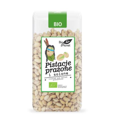 PISTACJE PRAŻONE I SOLONE BIO 300 g - BI O PLANET