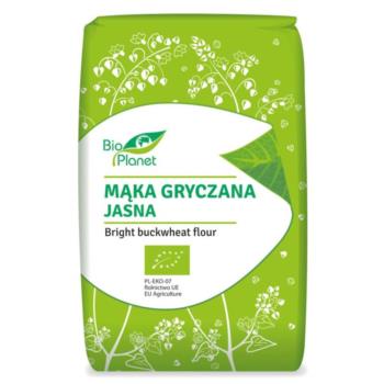 MĄKA GRYCZANA JASNA BIO 500 g - BIO PLAN ET