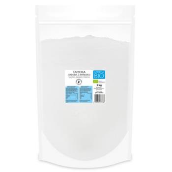 TAPIOKA (SKROBIA Z MANIOKU) BEZGLUTENOWA  BIO 3 kg - HORECA