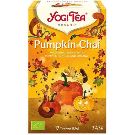 HERBATKA DYNIOWA (PUMPKIN CHAI) BIO (17 x 1,9 g) 32,3 g - YOGI TEA