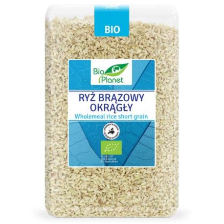 RYŻ BRĄZOWY OKRĄGŁY BIO 2 kg - BIO PLANE T