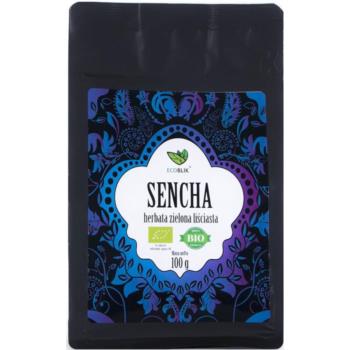 HERBATA ZIELONA LIŚCIASTA SENCHA BIO 100  g – ECOBLIK