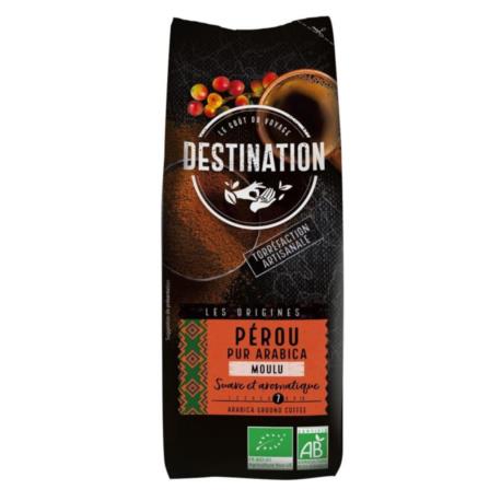 KAWA MIELONA ARABICA 100 % PERU FAIR FOR  LIFE BIO 250 g - DESTINATION