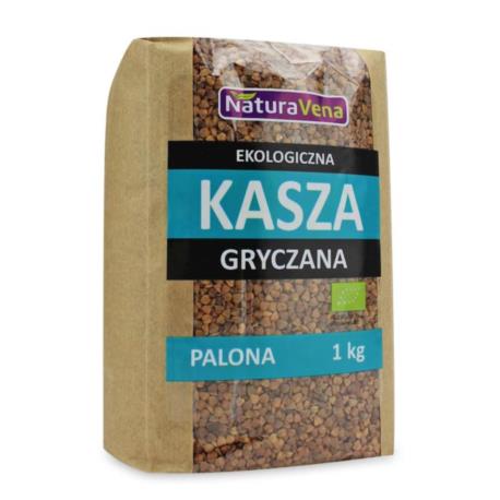 KASZA GRYCZANA PALONA BIO 1 kg - NATURAV ENA