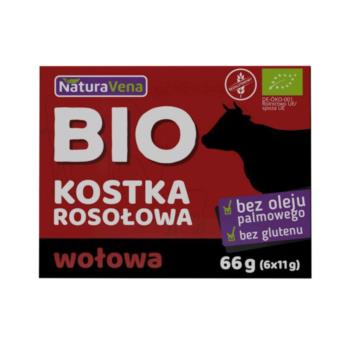 KOSTKA ROSOŁOWA WOŁOWA  BEZGLUTENOWA BIO  66 g - NATURAVENA