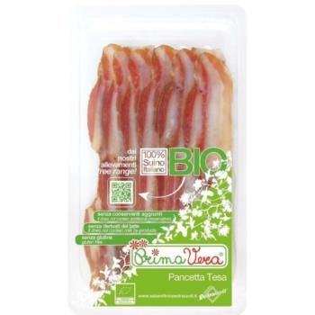 BOCZEK (PANCETTA) PLASTRY BEZGLUTENOWY B IO 70 g  - PRIMAVERA