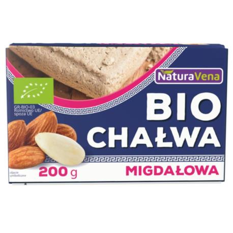 CHAŁWA Z MIGDAŁAMI BIO 200 g - NATURAVEN A