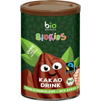 CZEKOLADA W PROSZK.U DLA DZIECI FAIR TRA DE BIO 300 g - BIO ZENTRALE (BIOKIDS)