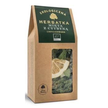 HERBATKA LIOFILIZO.WANA MIĘTA Z CYTRYNĄ  BIO 25 g - DARY NATURY