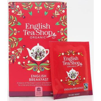 HERBATA ENGLISH BREAKFAST FAIR TRADE BIO  (20 x 2,5 g) 50 g - ENGLISH TEA SHOP