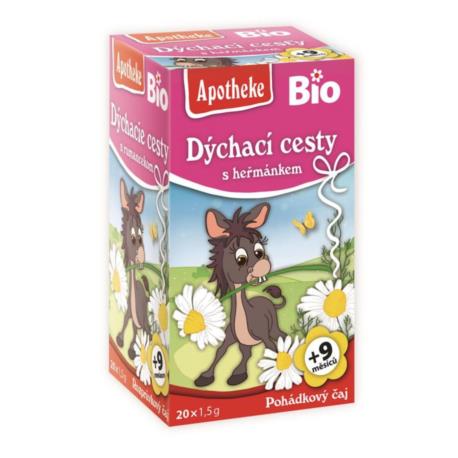 HERBATKA DLA DZIECI - NA DROGI ODDECHOWE  PO 9 MIESIĄCU BIO (20 x 1,5 g) 30 g - A