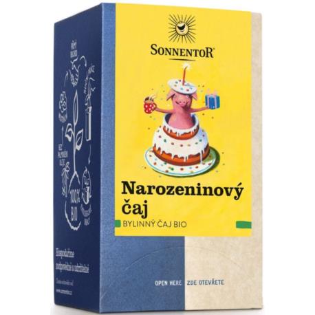 HERBATKA ZIOŁOWA URODZINOWA (HAPPY BIRTH DAY) BIO (18 x 1,5 g) 27 g - SONNENTOR