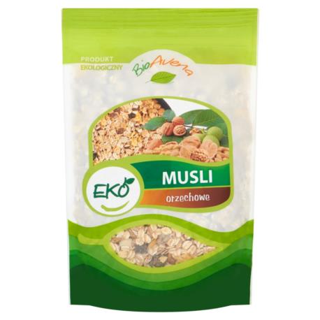 MUSLI ORZECHOWE BIO 300 g - NATURAVENA