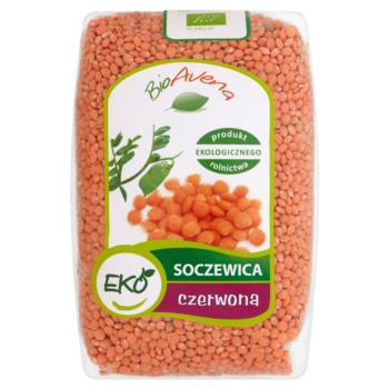 SOCZEWICA CZERWONA BIO 400 g - NATURAVEN A