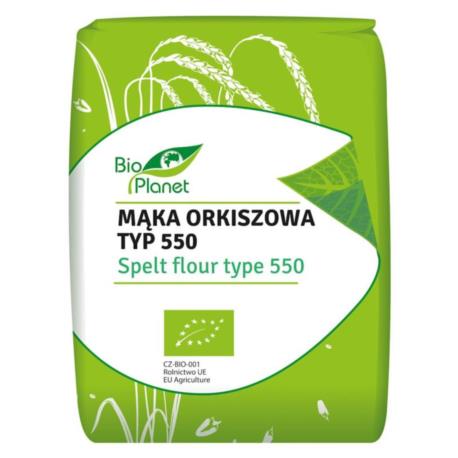 MĄKA ORKISZOWA JASNA TYP 550 BIO 1 kg -  BIO PLANET