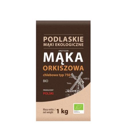 MĄKA ORKISZOWA CHL.EBOWA TYP 750 BIO 1 k g - BIO LIFE (MĄKI PODLASKIE)