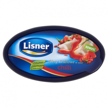 Lisner Filety śledziowe w sosie chilli 2 80 g