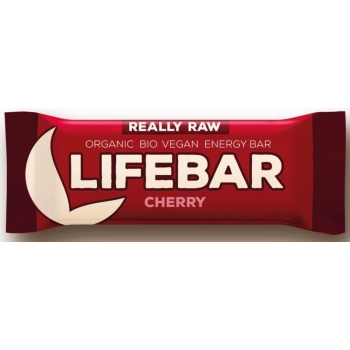 BATON Z SUSZONYMI WIŚNIAMI RAW BEZGLUTEN OWY BIO 47 g - LIFEFOOD