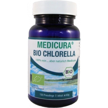 CHLORELLA W PASTYLKACH (GLONY) BIO 60 g  (150 szt.) - MEDICURA