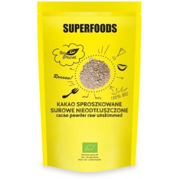 KAKAO SUROWE SPROSZKOWANE BIO 150 g - BI O PLANET