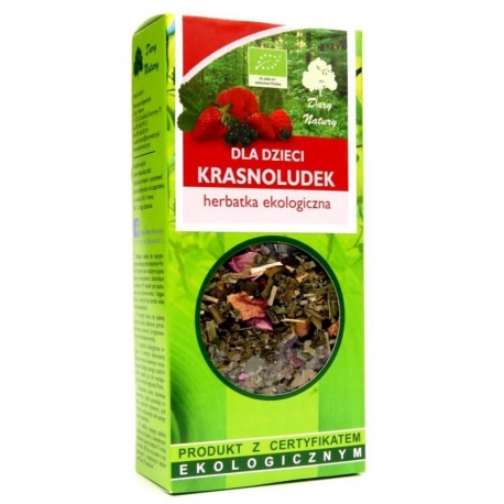 HERBATKA DLA DZIECI KRASNOLUDEK BIO 50 g  - DARY NATURY